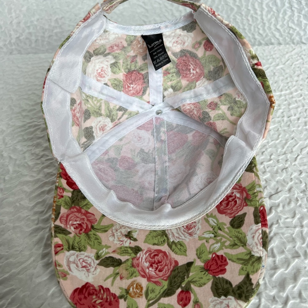 Floral Patterned Baseball Cap - Picture 4 of 8